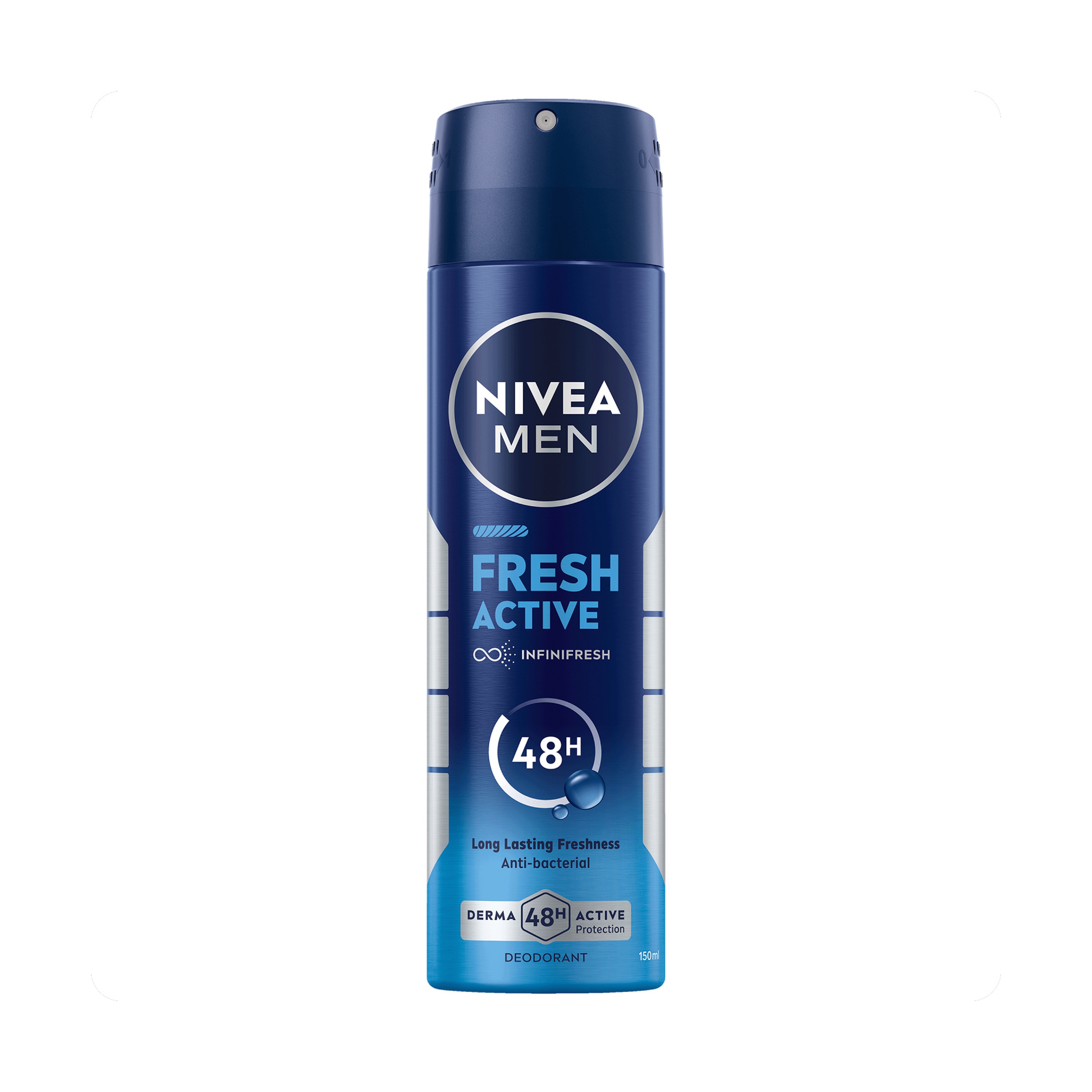 اسپری ضدتعریق مردانه نیوآ Fresh Active حجم 150 میلی‌لیتر