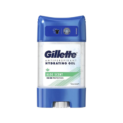ژل ضدتعریق مردانه ژیلت Antiperspirant Hydrating Gel Aloe Scent حجم 70 میلیلیتر