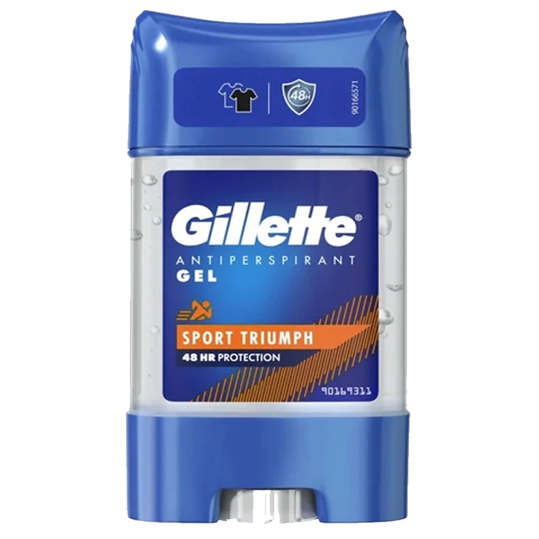 ژل ضدتعریق مردانه ژیلت Antiperspirant Gel Sport Triumph حجم 70 میلی‌لیتر