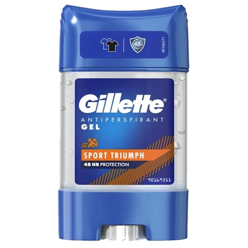 ژل ضدتعریق مردانه ژیلت Antiperspirant Gel Sport Triumph حجم 70 میلیلیتر