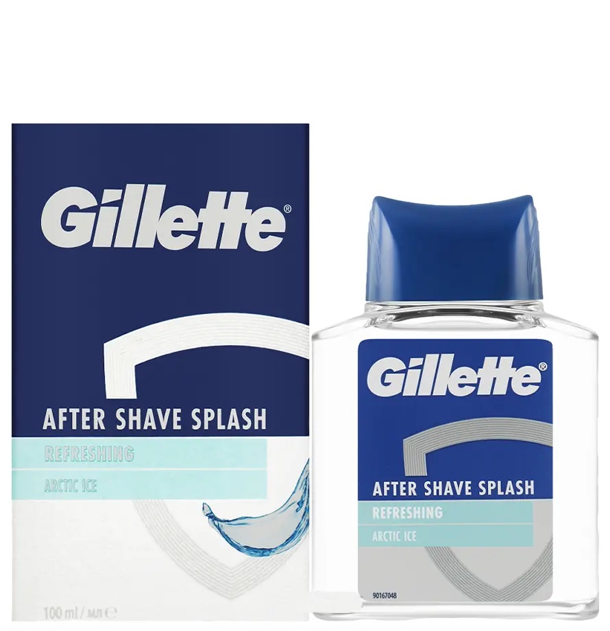 افتر شیو ژیلت (Gillette) مدل Arctic Ice – حجم 100 میلی‌لیتر