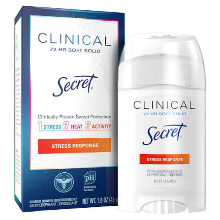 استیک ضدتعریق زنانه سیکرت کلینیکال (Secret Clinical) 45 گرم مدل Stress Response