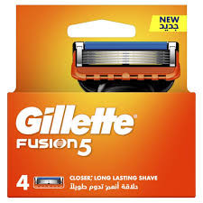 تیغ یدک ژیلت Fusion5 – بسته ۴ عددی