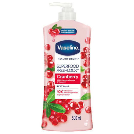 لوسیون بدن وازلین Superfood Freshlock Cranberry – میلیلیتر 500