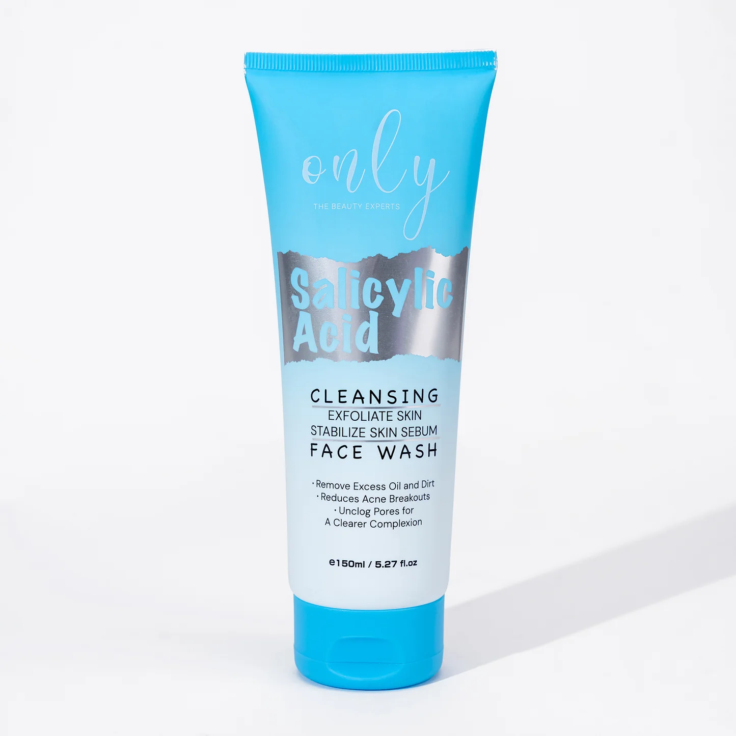 ژل شستشوی صورت اونلی Aura Salicylic Acid –  میلی‌لیتر 150