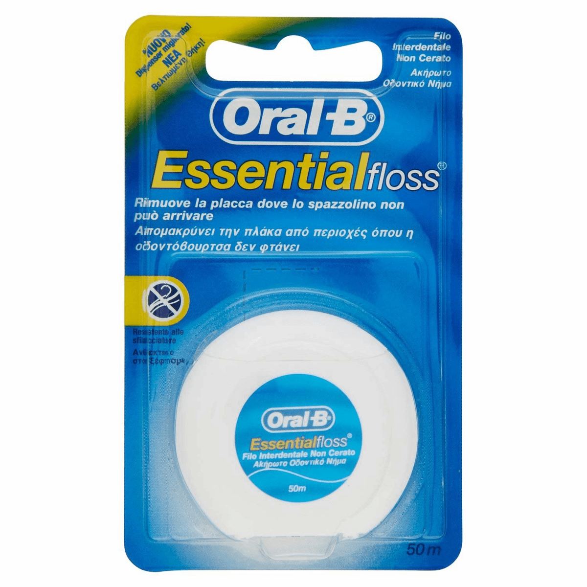 نخ دندان اورال بی Essential Dental Floss –  متر 50