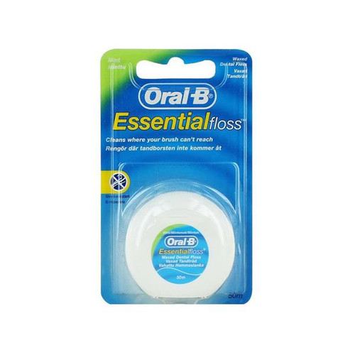 نخ دندان اورال بی Essential Floss Waxed Mint – متر 50