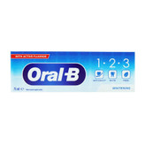 خمیر دندان اورال بی 1-2-3 Whitening – میلیلیتر 75
