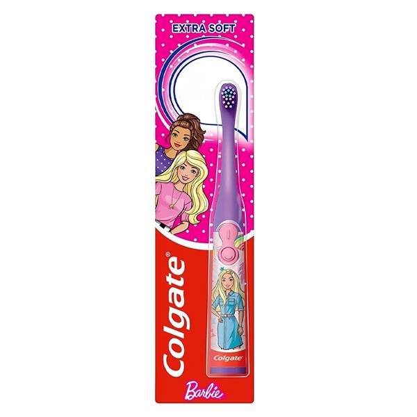 مسواک برقی باتری‌خور کودک کلگیت Barbie Extra Soft