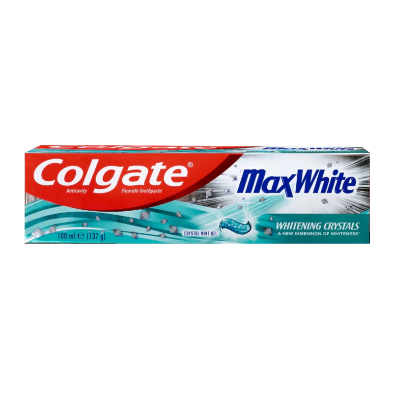 خمیر دندان کلگیت Max White Whitening Crystal –  میلی‌لیتر 100