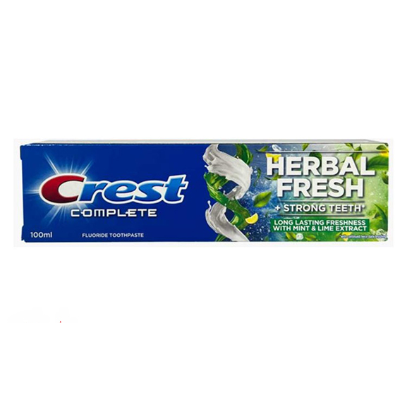 خمیر دندان کرست  Complete Herbal Fresh + Strong Teeth –  میلی‌لیتر 100