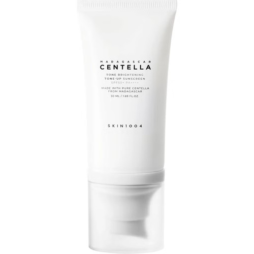 ضد آفتاب روشنکننده و یکدستکننده پوست SKIN1004 Madagascar Centella Tone Brightening Tone-Up Sunscreen SPF50+ PA++++ – میلیلیتر 50