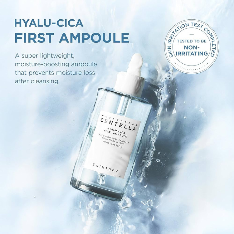 آمپول آبرسان SKIN1004 Madagascar Centella Hyalu-Cica First Ampoule – میلیلیتر 100