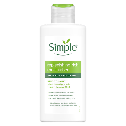 کرم مرطوبکننده غنی سیمپل Kind to Skin Replenishing Rich Moisturiser – میلیلیتر 125