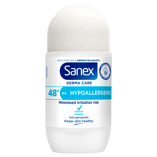 رول ضد تعریق سنکس Derma Care Hypoallergenic 48 ساعته – 50 میلی‌لیتر