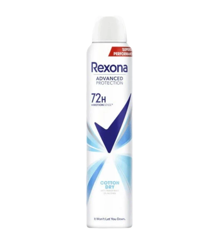 اسپری ضد تعریق زنانه رکسونا Cotton Dry – میلیلیتر 200