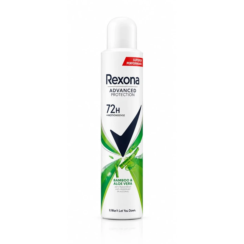 اسپری ضد تعریق زنانه رکسونا Advanced Protection Bamboo & Aloe Vera –  میلی‌لیتر 200