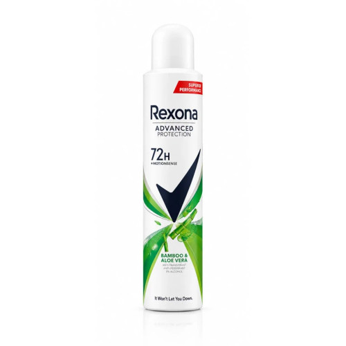 اسپری ضد تعریق زنانه رکسونا Advanced Protection Bamboo & Aloe Vera – میلیلیتر 200