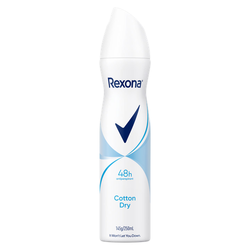 اسپری ضد تعریق زنانه رکسونا Cotton Dry – میلیلیتر 200