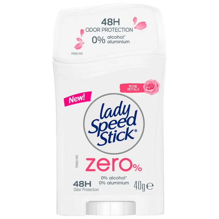 استیک ضد تعریق زنانه Lady Speed Stick Zero Rose Petals –  گرم 40