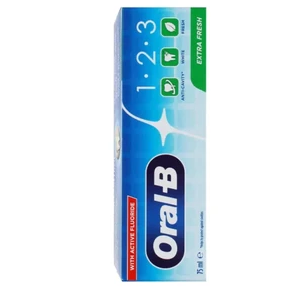خمیر دندان اورال بی 1-2-3 Extra Fresh –  میلی‌لیتر 75