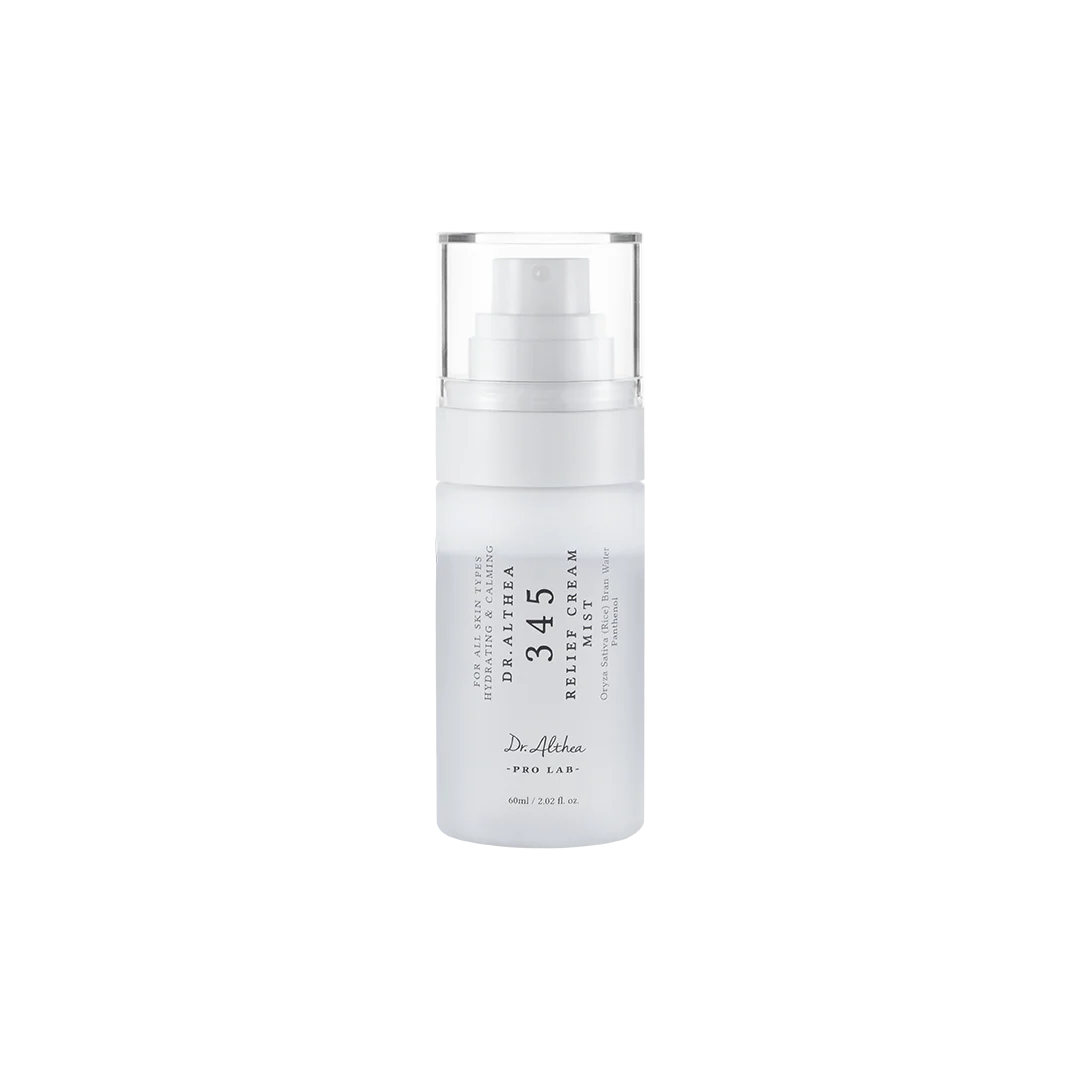 میست کرمی آبرسان و تسکین‌دهنده صورت Dr.Althea 345 Relief Cream Mist – میلی‌لیتر  60