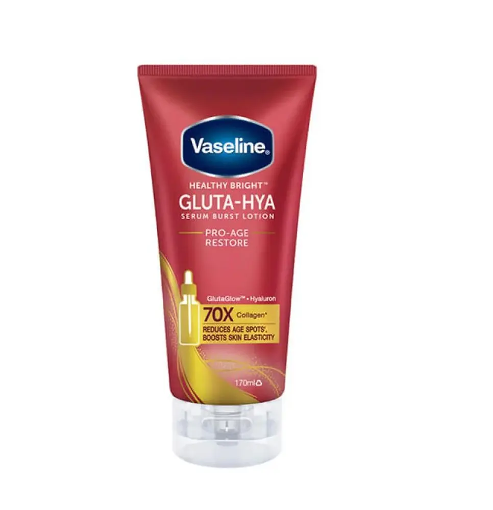 لوسیون بدن ضدپیری و روشنکننده وازلین Gluta-Hya Pro-Age Restore – میلیلیتر 200
