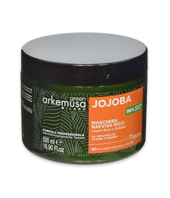 ماسک احیاکننده موهای فر Arkemusa Green Jojoba – میلیلیتر 500