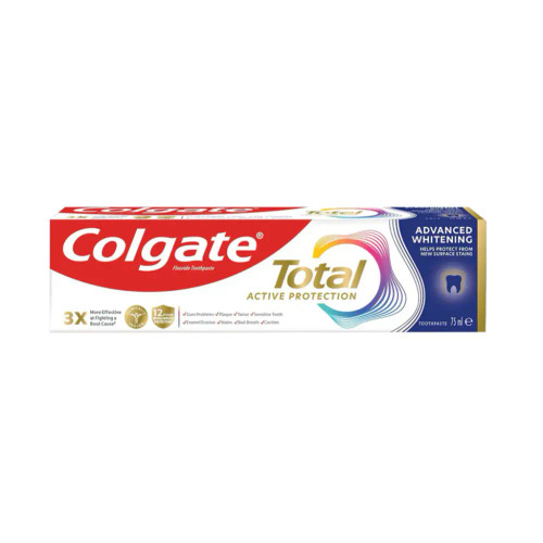 خمیردندان سفیدکننده Colgate Total White Advanced – میلیلیتر 75