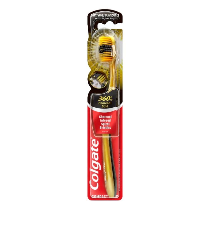 : مسواک Colgate Gold Charcoal