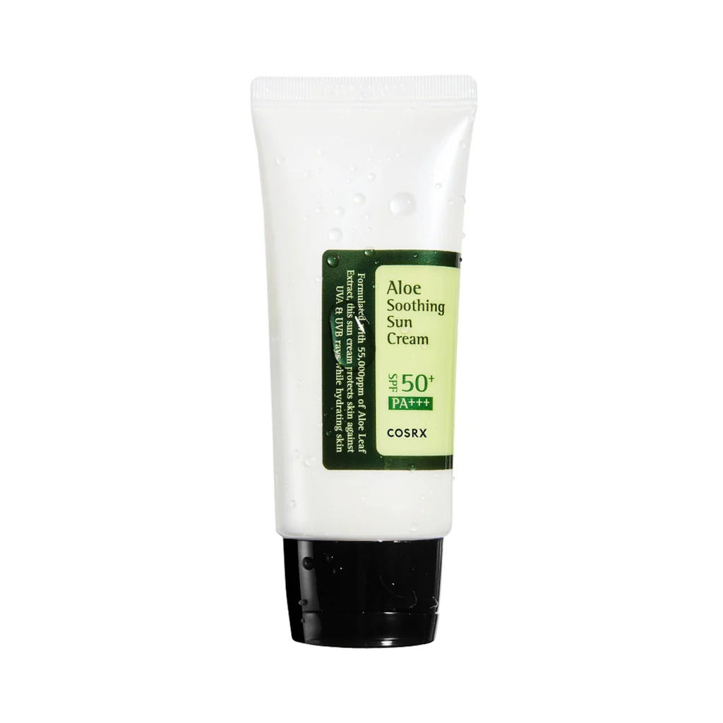 کرم ضدآفتاب تسکین‌دهنده آلوئه +++COSRX Aloe Soothing Sun Cream SPF50+ P – میلی‌لیتر  50