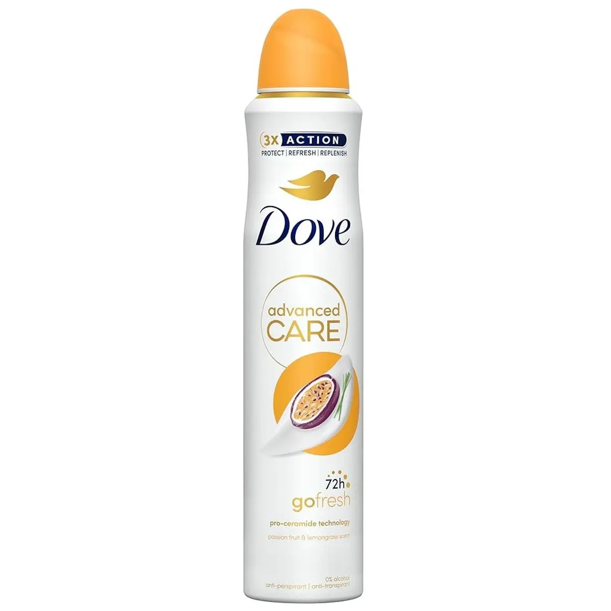 اسپری دئودورانت زنانه Dove Passion Fruit – میلیلیتر 250