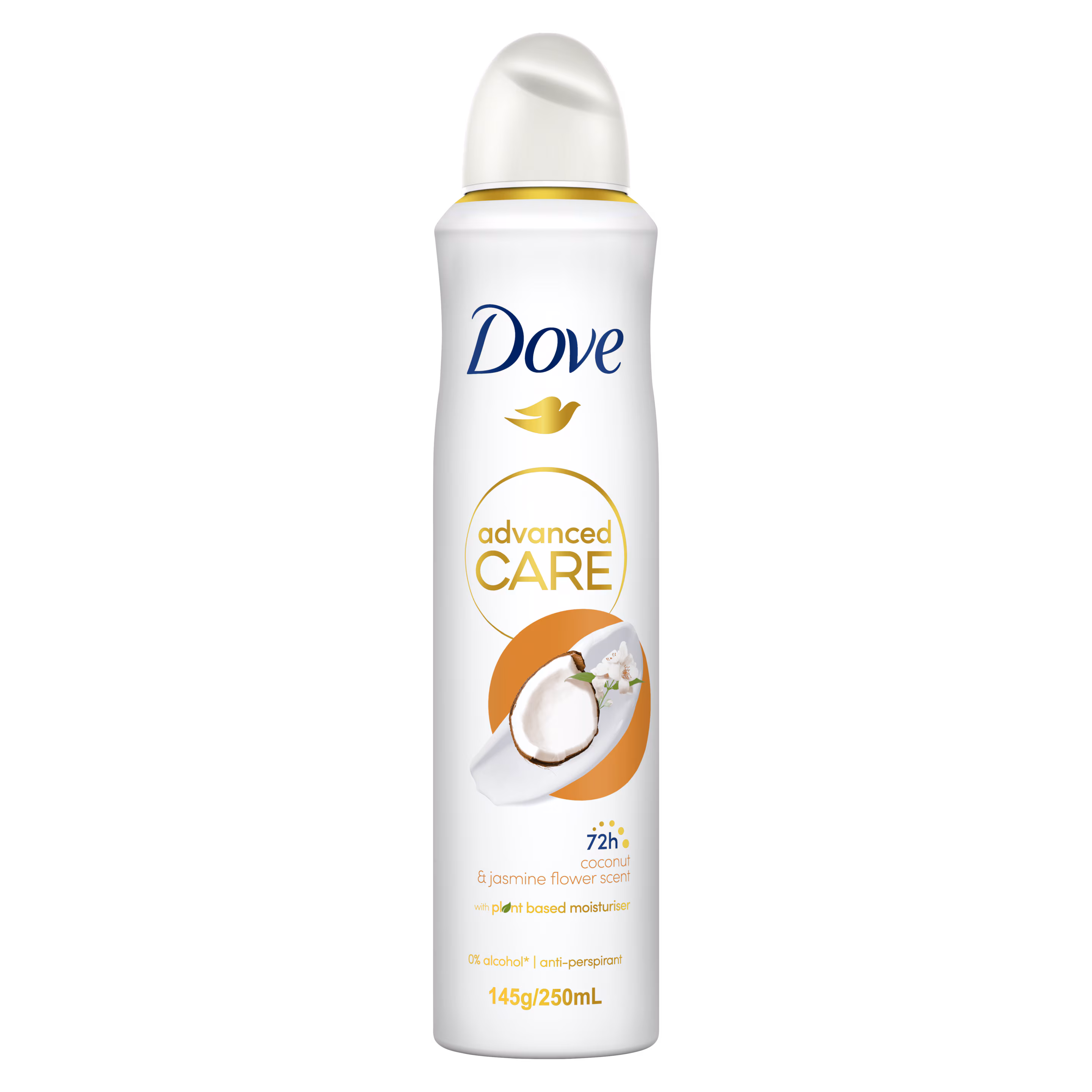 اسپری ضدتعریق Dove 72hr Coconut & Jasmine – میلی‌لیتر  200