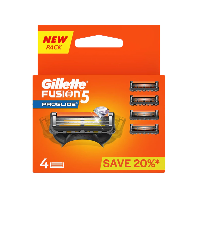 تیغ یدک خودتراش Gillette Fusion5 ProGlide – بسته ۴ عددی