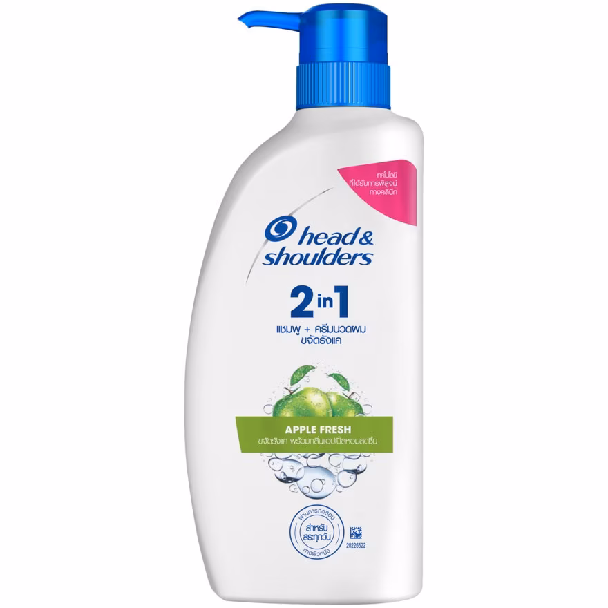 شامپو و نرم‌کننده ضدشوره Head & Shoulders 2in1 Apple Fresh –  میلی‌لیتر 370