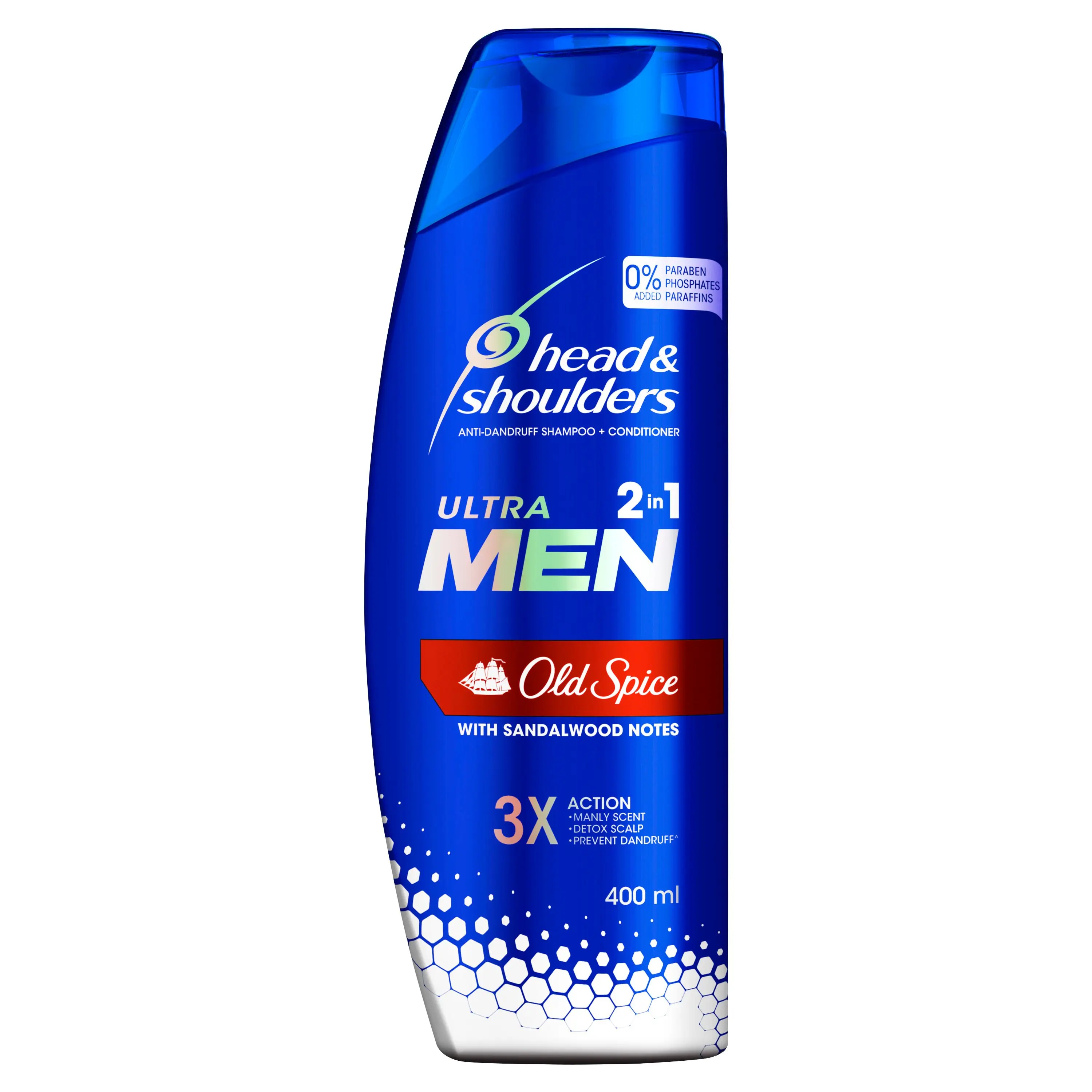 شامپو و نرم‌کننده ۲ در ۱ Head & Shoulders Ultra Men Old Spice –  میلی‌لیتر 400