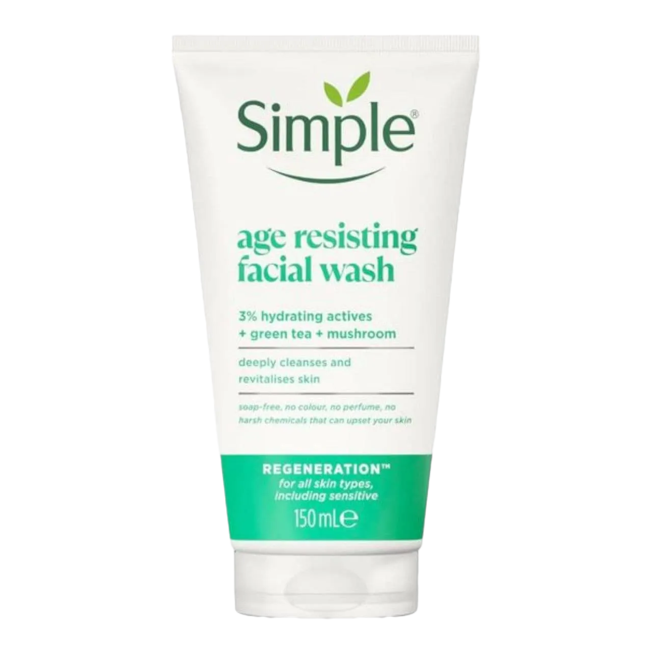 ژل شست‌وشوی صورت ضدپیری سیمپل مدل Age Resisting –  میلی‌لیتر 150